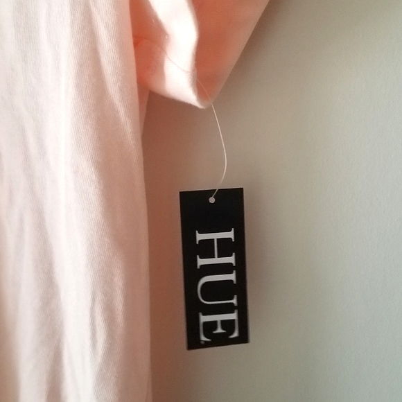 Hue Pink 'Stay Inspired...' Tee, Size S - Picture 4 of 4